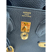 Hermès Birkin 25 Togo Pelle Nera