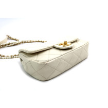 Chanel Flap Bag Mini Pelle Panna