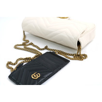 Gucci Tracollina Pelle Bianca