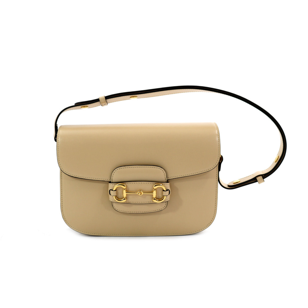 Gucci Horsebit Pelle Beige