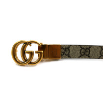 Gucci Cintura GG Beige