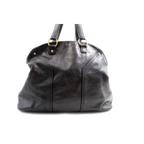 Saint Laurent Muse Pelle Marrone