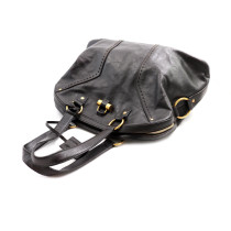 Saint Laurent Muse Pelle Marrone