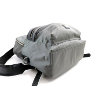 Dolce & Gabbana Zaino Tessuto e Pelle Grigia