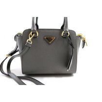 Prada Galleria Mini Pelle Grigia