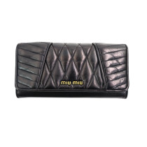 Miu Miu Portafoglio Pelle Nera