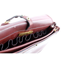 Cartier Tracolla Vintage Pelle Bordeaux