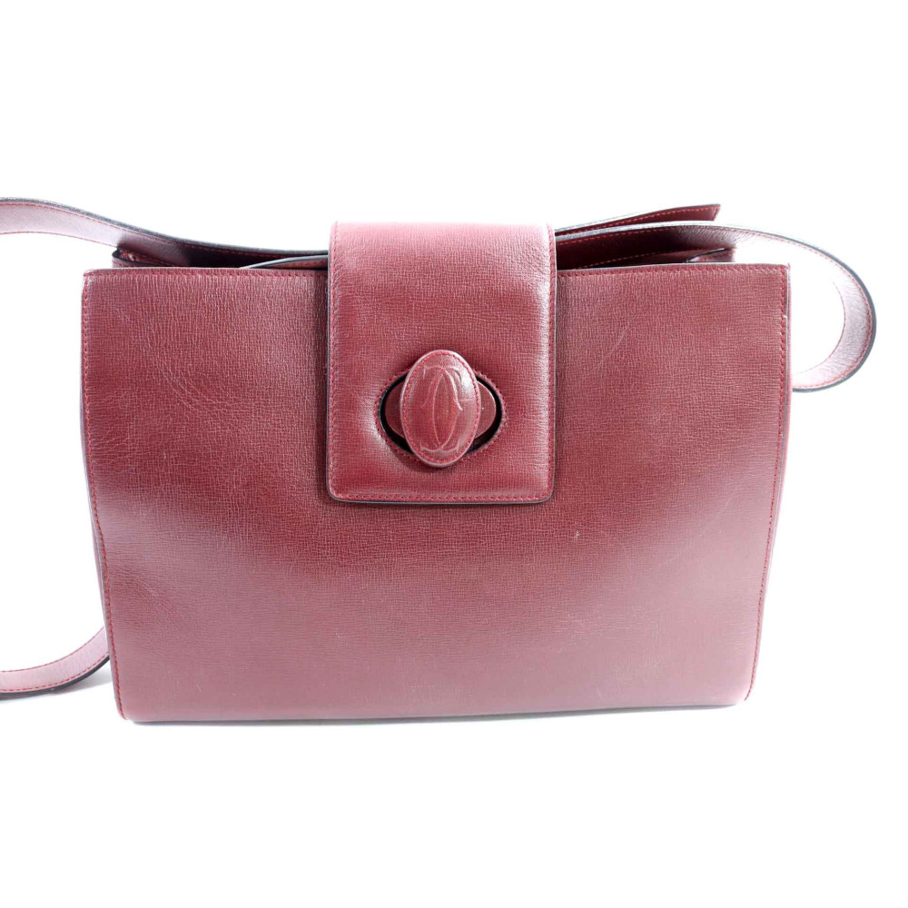 Cartier Shopping Pelle Bordeaux