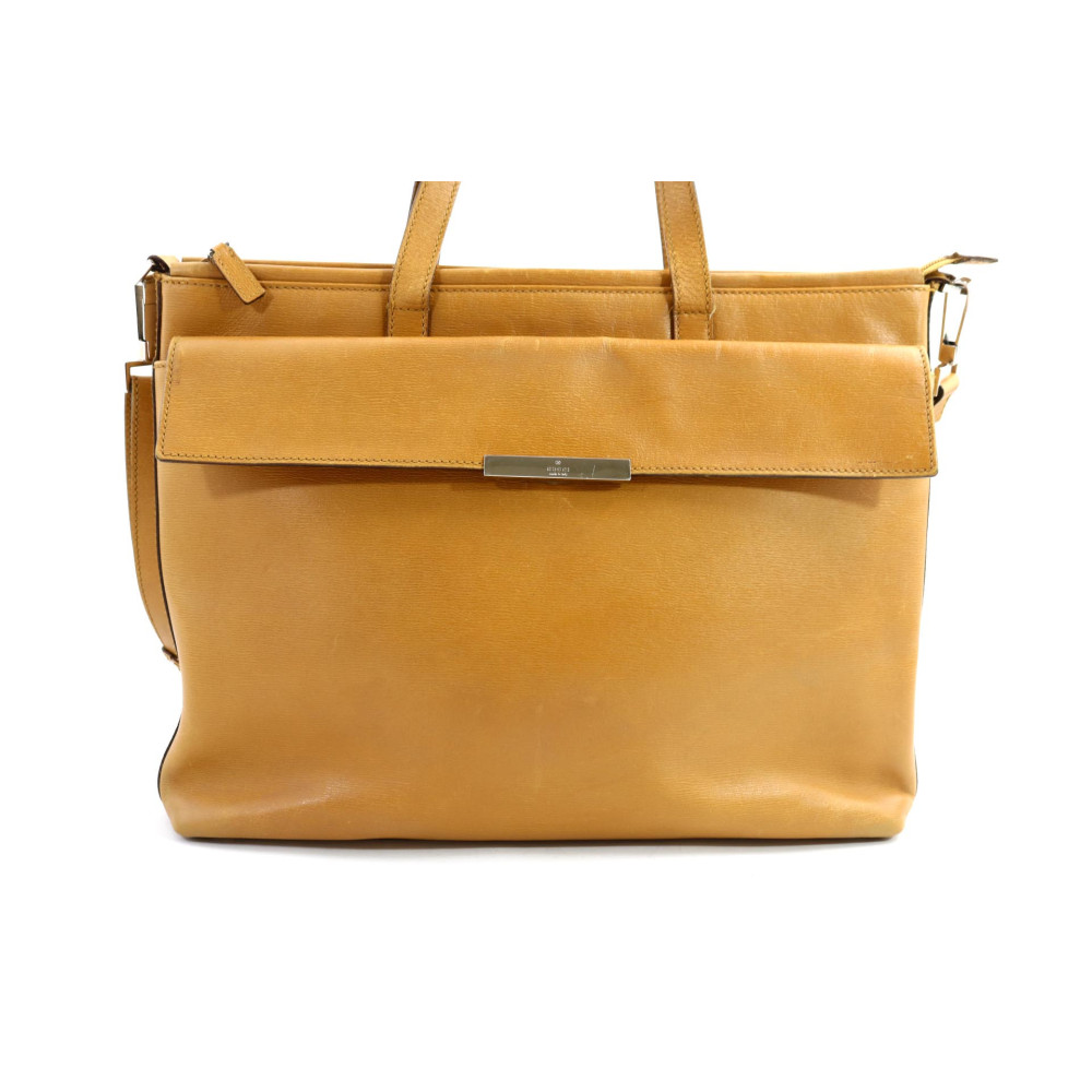 Gucci Borsa da Lavoro Pelle Senape