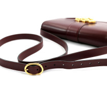 Gucci Arli Pelle Bordeaux
