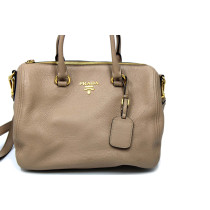 Prada Shopping Pelle Beige