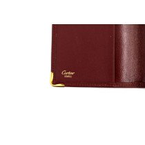 Cartier Portadocumenti Passaporto Pelle Bordeaux