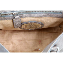 Fendi Selleria Bauletto Pelle Grigia