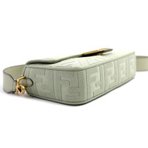 Fendi Baguette Tela Verde Acqua