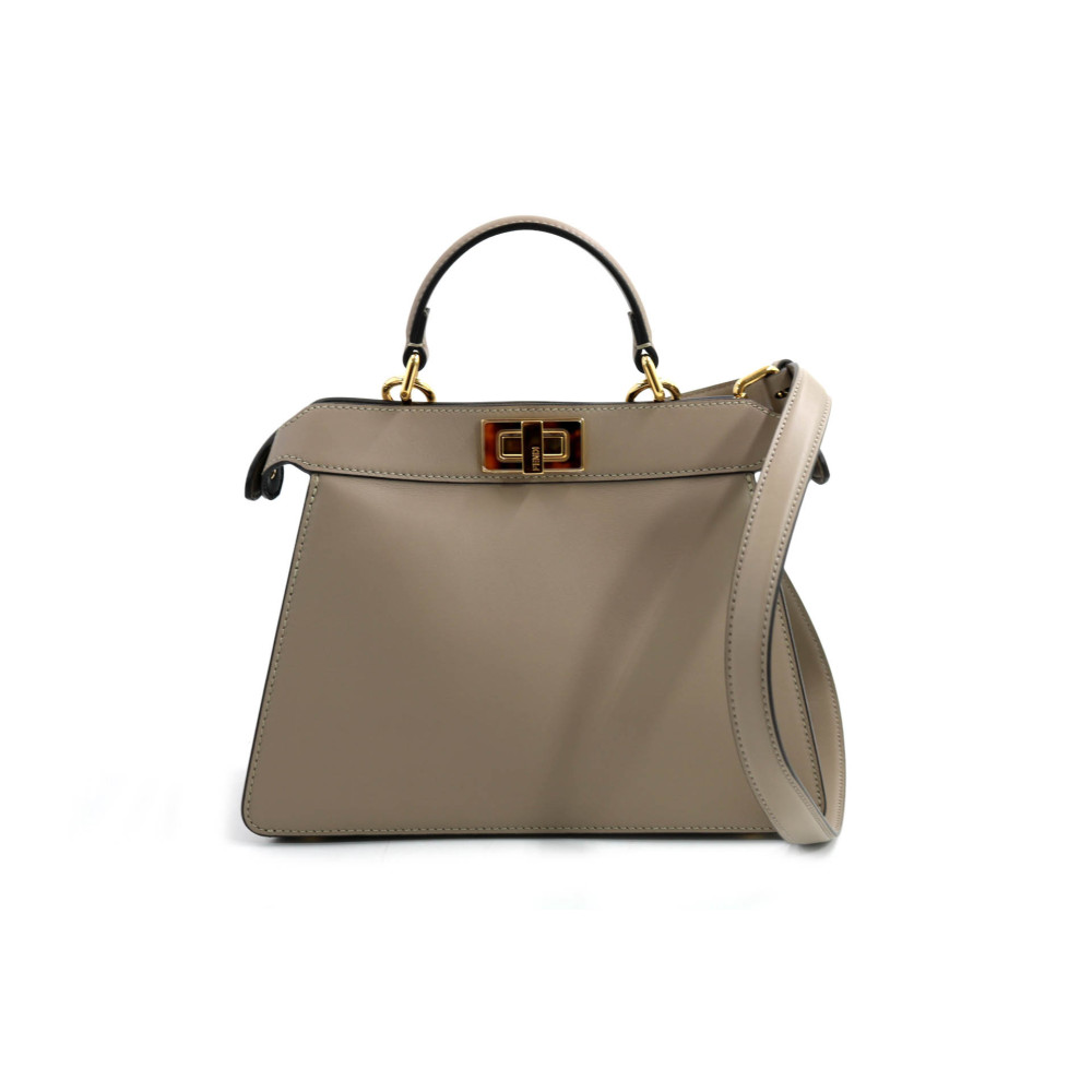 Fendi Peekaboo M Pelle Tortora
