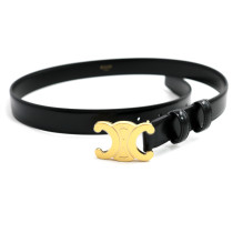 Celine Cintura Triomphe Pelle Nera