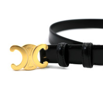 Celine Cintura Triomphe Pelle Nera