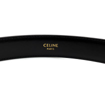 Celine Cintura Triomphe Pelle Nera