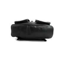 Gucci Zaino Bamboo Pelle Nera