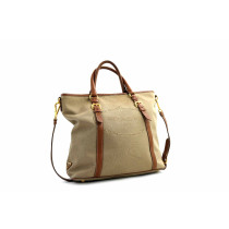Prada Shopping Tela Beige