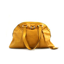 Saint Laurent Muse Pelle Marrone