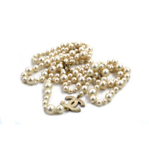 Chanel Collana Perle Bianche