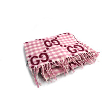 Gucci Sciarpa Lana Rosa