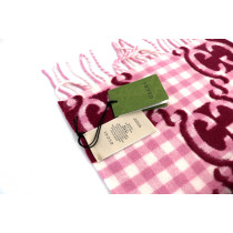 Gucci Sciarpa Lana Rosa