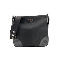 Prada Tracolla Tela Nera