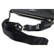 Prada Tracolla Tela Nera