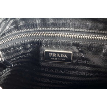Prada Tracolla Tela Nera