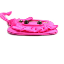 Balenciaga Portamonete Tessuto Fucsia