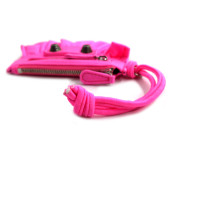 Balenciaga Portamonete Tessuto Fucsia