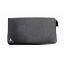 Prada Portafoglio Pelle Nera
