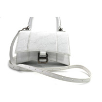 Balenciaga HourGlass XS Pelle BIANCA