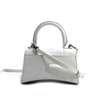 Balenciaga HourGlass XS Pelle BIANCA