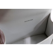 Balenciaga HourGlass XS Pelle BIANCA