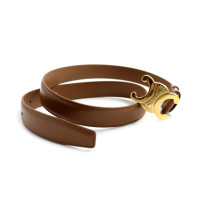 Celine Cintura Triomphe Pelle Bronzo 80cm