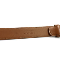 Celine Cintura Triomphe Pelle Bronzo 75cm