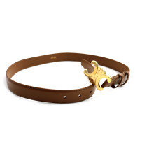 Celine Cintura Triomphe Pelle Bronzo 75cm