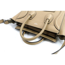 Celine Luggage Nano Pelle Beige