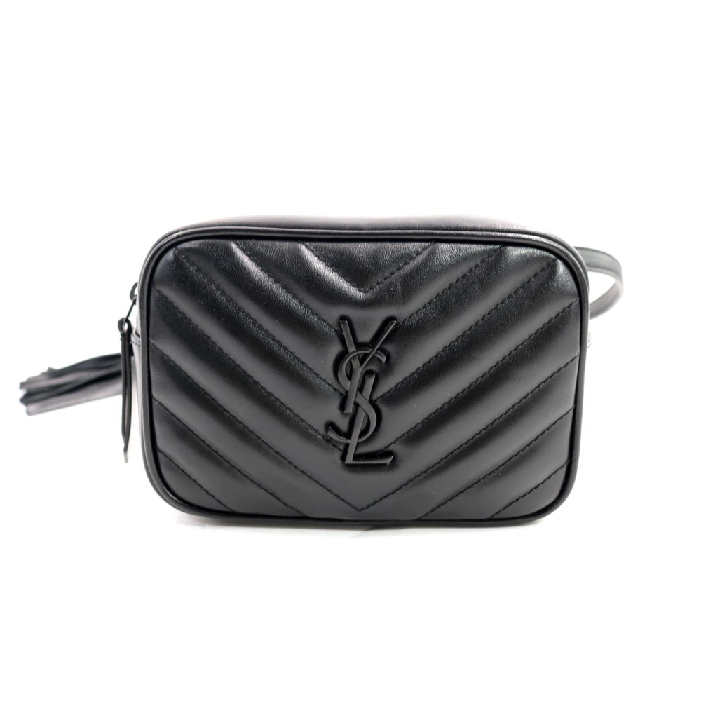 Saint Laurent Camera Bag Mini Lou Pelle Nera