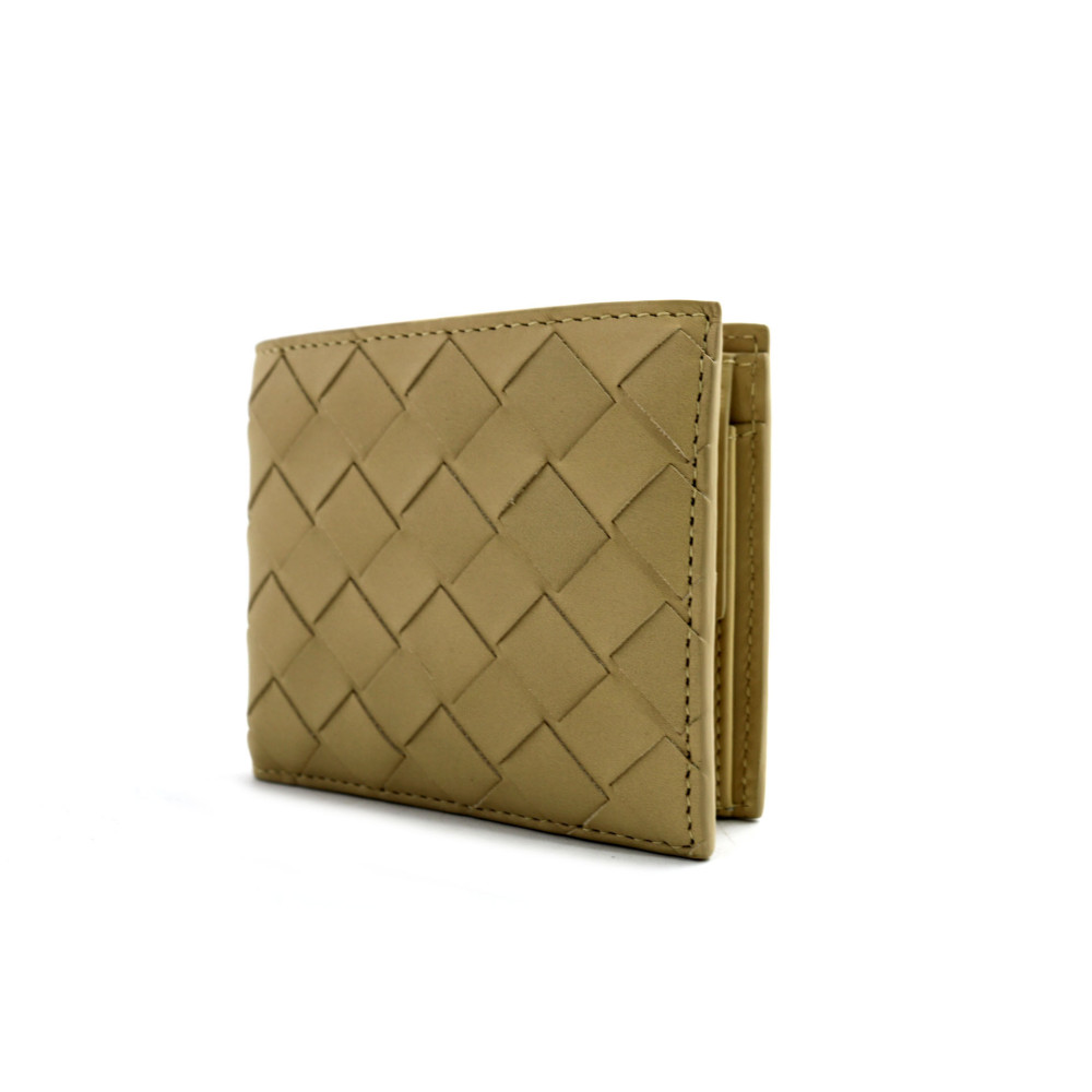 Bottega Veneta Portafoglio Pelle Beige