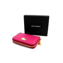 Dolce & Gabbana Portamonete Pelle Fucsia