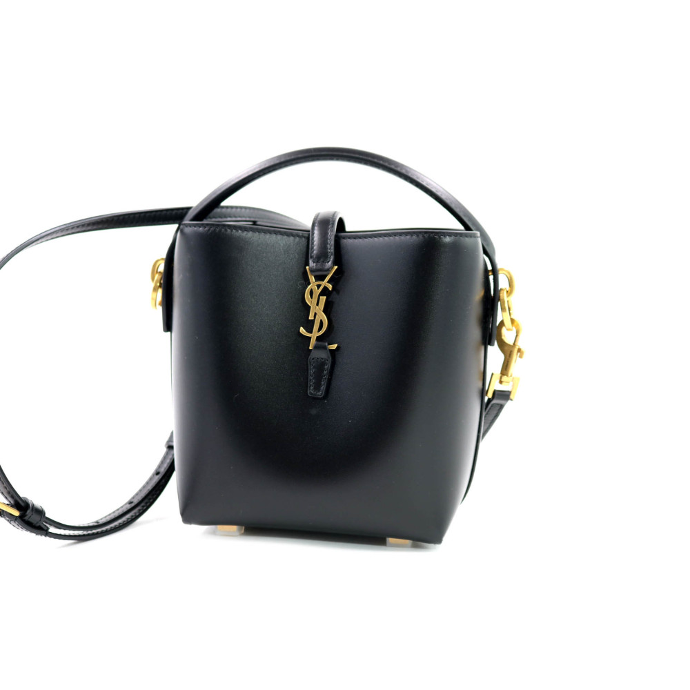Saint Laurent Le 37 Mini Black Leather