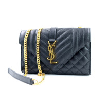 Saint Laurent Envelope Pelle Nera