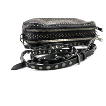 Miu Miu Camera Bag Borchie Pelle Nera
