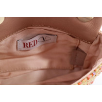 Red Valentino Pochette Rafia Multicolor