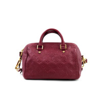 Louis Vuitton Speedy Pelle Empreinte Bordeaux