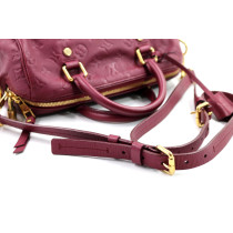 Louis Vuitton Speedy Pelle Empreinte Bordeaux
